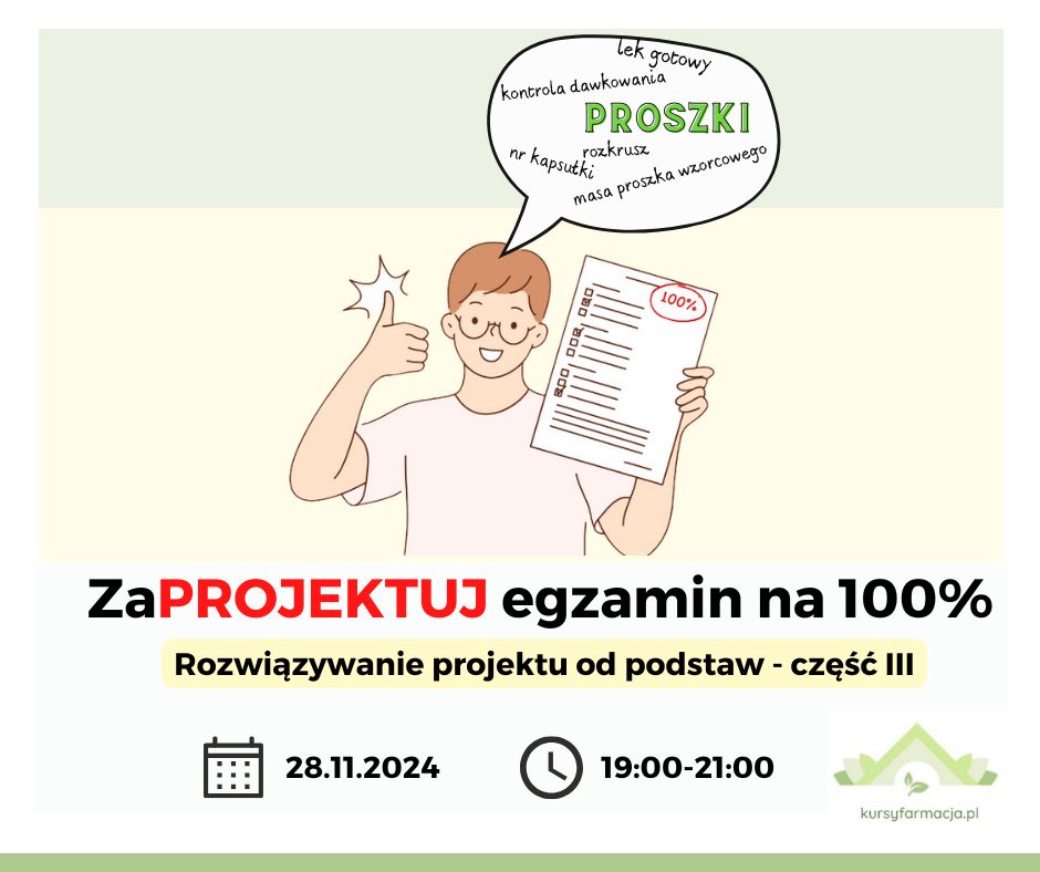 Zaprojektuj egzamin na 100% cz. 3 – SZKOLENIE NA ŻYWO (Copy 1) TEST