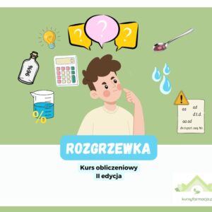 Rozgrzewka - OBLICZENIA W RECEPTURZE na START - WEBINAR
