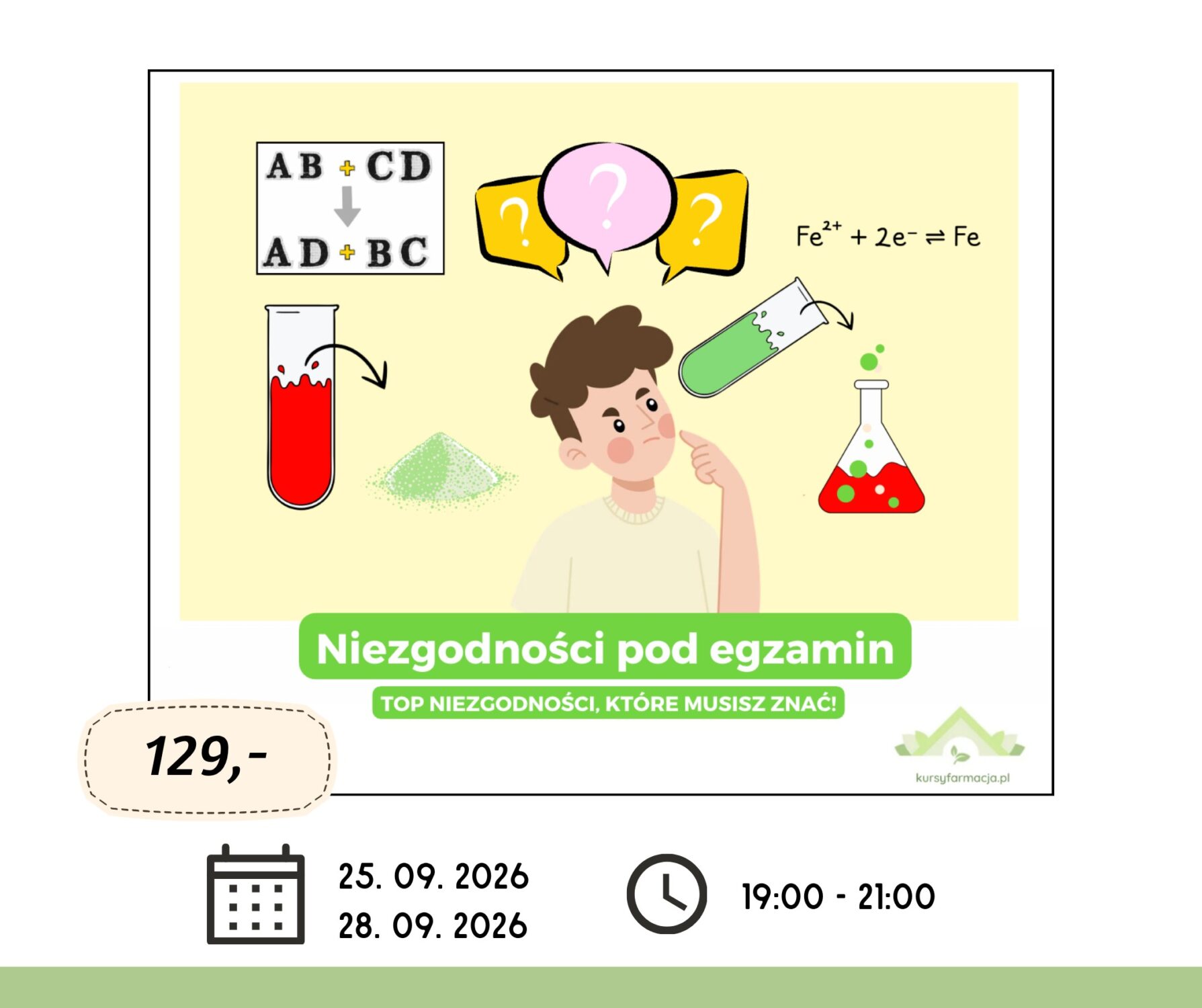 Niezgodności pod egzamin